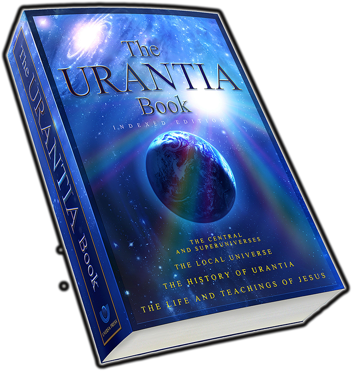 The Urantia Book published by Uversa Press and designed by artist Gary Tonge